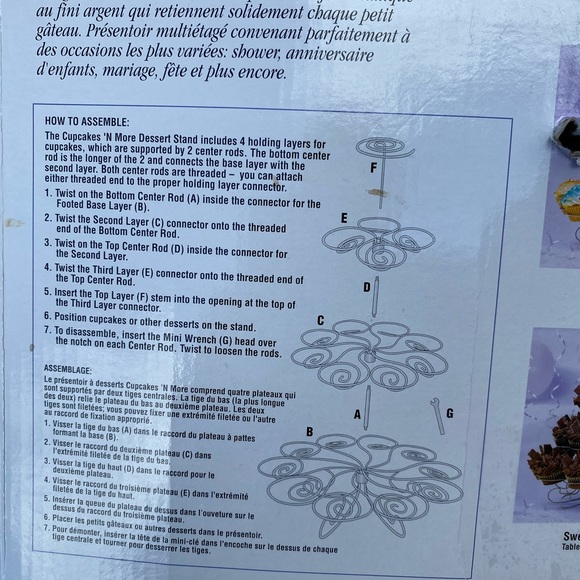 Wilton - Cupcakes N More Dessert Stand - Picture 6 of 12